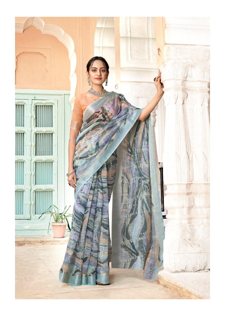 Lt Sanpurna Ethnic Wear Wholesale Designer Printed Saree Catalog
